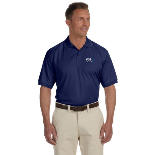 Vansport Omega Solid Mesh Polo - Men's