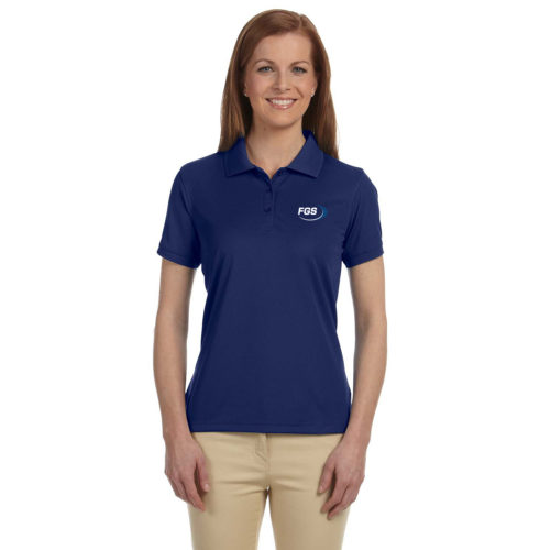 Vansport Omega Solid Mesh Polo - Women's